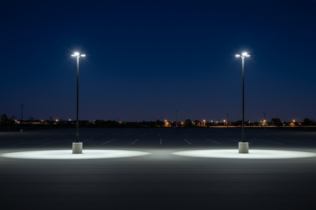 Commercial Flood Light Beam Angle Selection: 60° Focus vs. 90° Flood