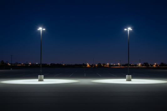 Commercial Flood Light Beam Angle Selection: 60° Focus vs. 90° Flood