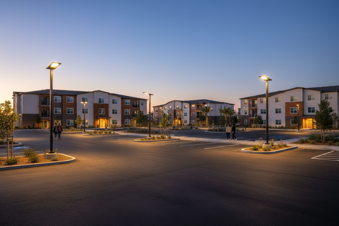 Enhancing Property Value with HOA & Apartment Complex Solar Lighting