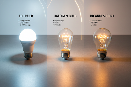 LED vs Halogen vs Incandescent: Ultimate Light Bulb Guide
