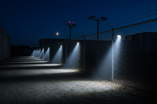 Perimeter Security Lighting: Optimizing Solar Wall Light Beam Angles