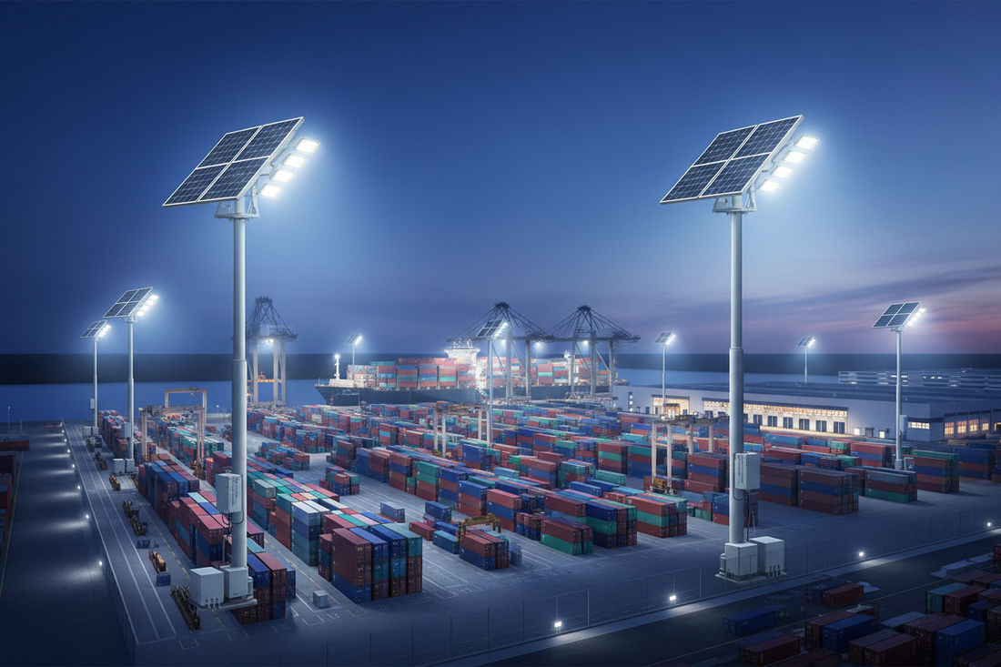 Solar Lighting Applications in Ports and Terminals: Technology, Challenges, and Case Studies (2024)