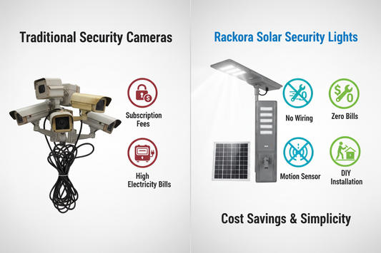 How High-Lumen Solar Lights Can Replace Your Old Security Cameras