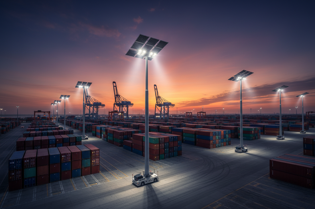 Solar Lighting Applications in Ports and Terminals: Technology, Challenges, and Case Studies (2024)