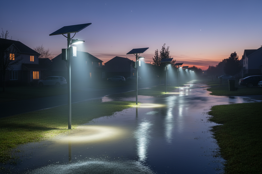 How Solar Lights Can Protect Flood-Prone Areas