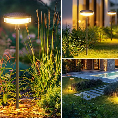 Solar Waterproof Lawn Lights - 12 Hours Warm Light
