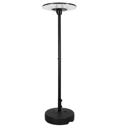 Portable Solar Security Light - 2.2M Flying Saucer Pole Light, Radar Motion Sensor, Triple Light Mode, IP65 Waterproof (12000mAh)