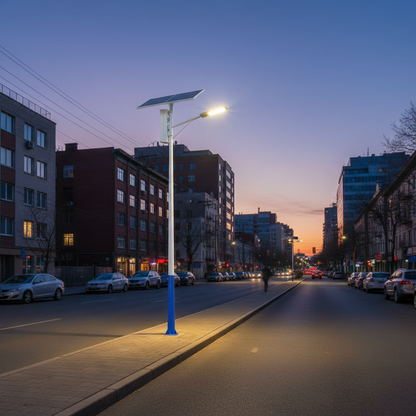城市街道太阳能路灯