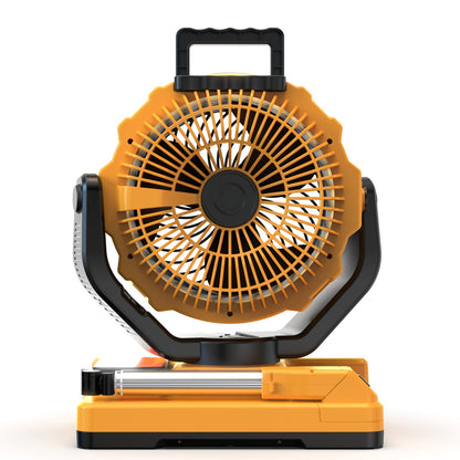 Rackora Pro F31 Rechargeable Fan 5-in-1 with Light, Speaker & Power Bank