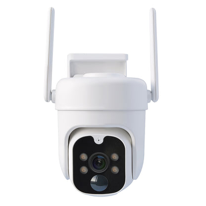 4MP Solar WiFi Security Camera - 100% Wire-Free with Two-Way Audio