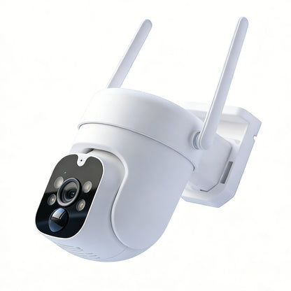 4MP Solar WiFi Security Camera - 100% Wire-Free with Two-Way Audio