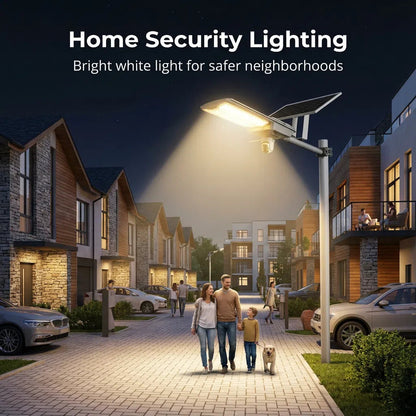 600W Solar CCTV Camera System: 4MP Ball, Auto Tracking, 340° Pan, WiFi/4G, IP66
