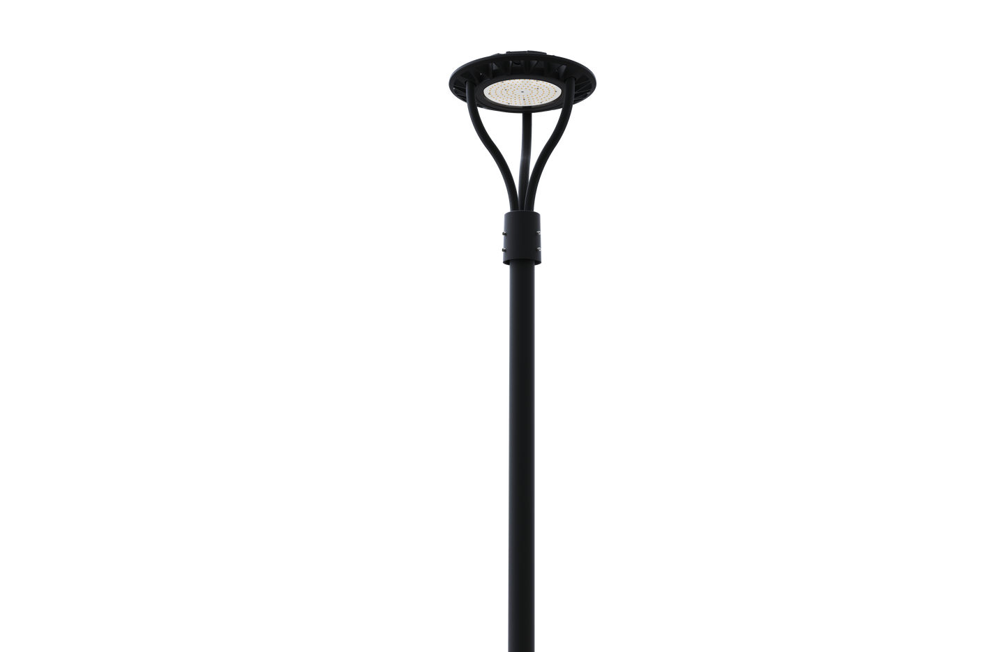 LED Post Top Light – 150W/100W/70W Selectable, Dimmable, High-Efficiency Outdoor Lighting