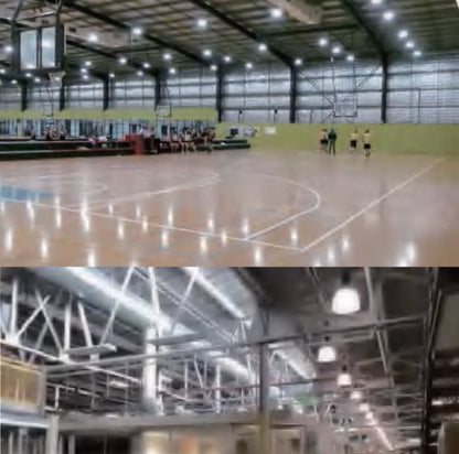 UFO07 LED High Bay Light - 150W/200W/300W Tunable - DLC 5.1 Premium - 140 LPW Industrial Warehouse Lighting