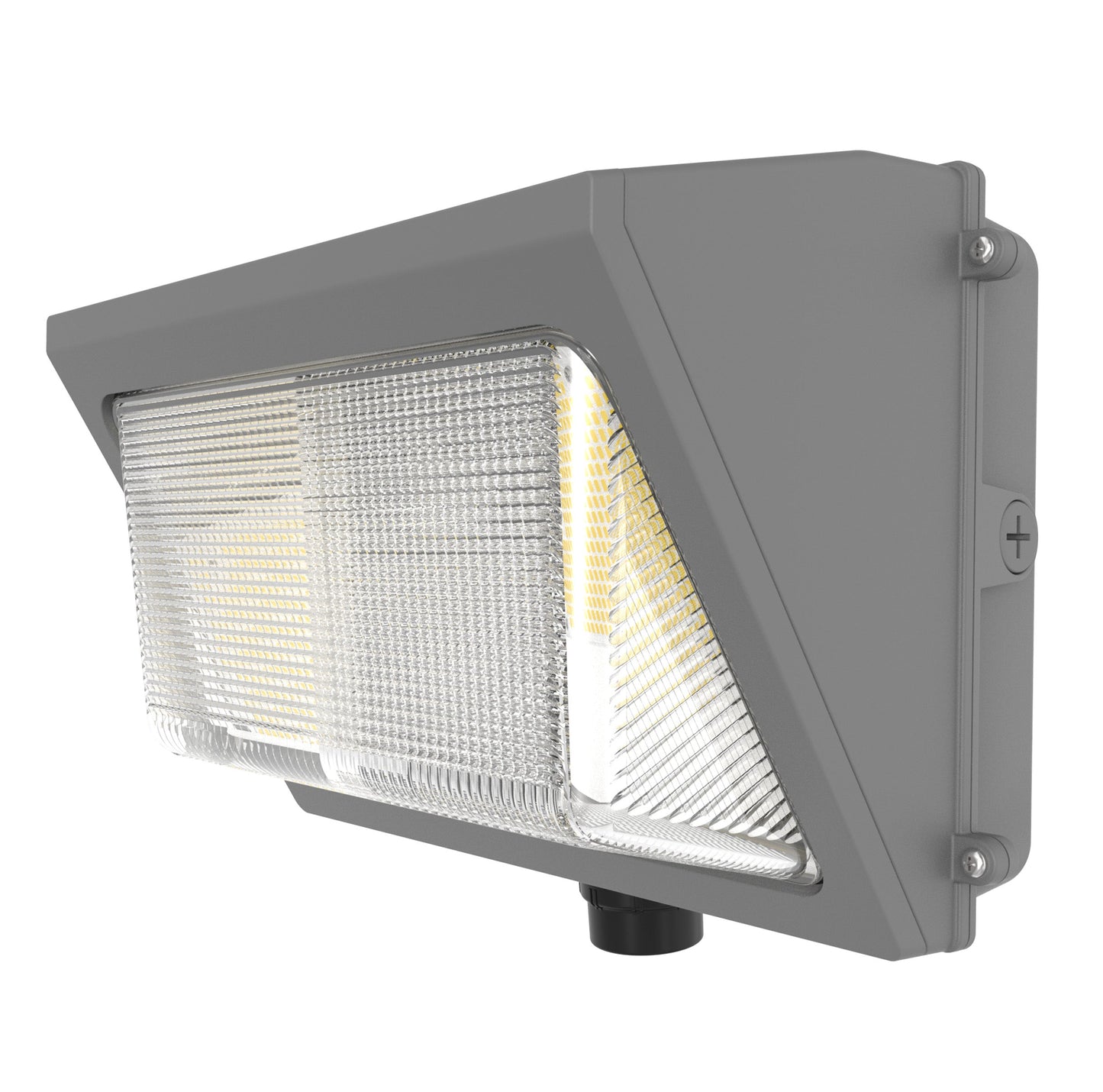 WK04 Series Half Cut Wall Pack - 40W-120W LED Outdoor Commercial Lighting