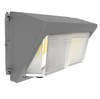 WK04 Series Half Cut Wall Pack - 40W-120W LED Outdoor Commercial Lighting