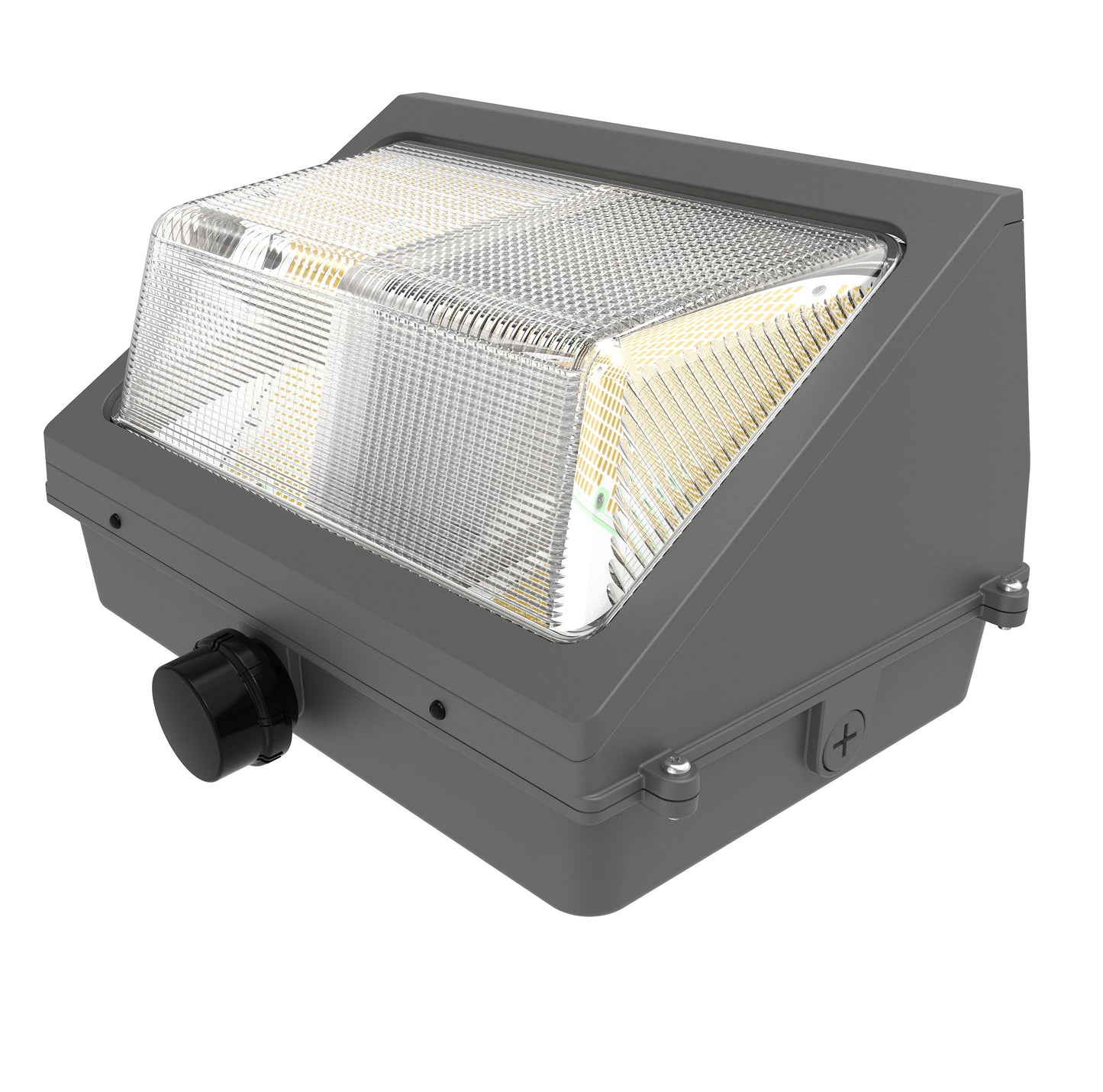 WK04 Series Half Cut Wall Pack - 40W-120W LED Outdoor Commercial Lighting