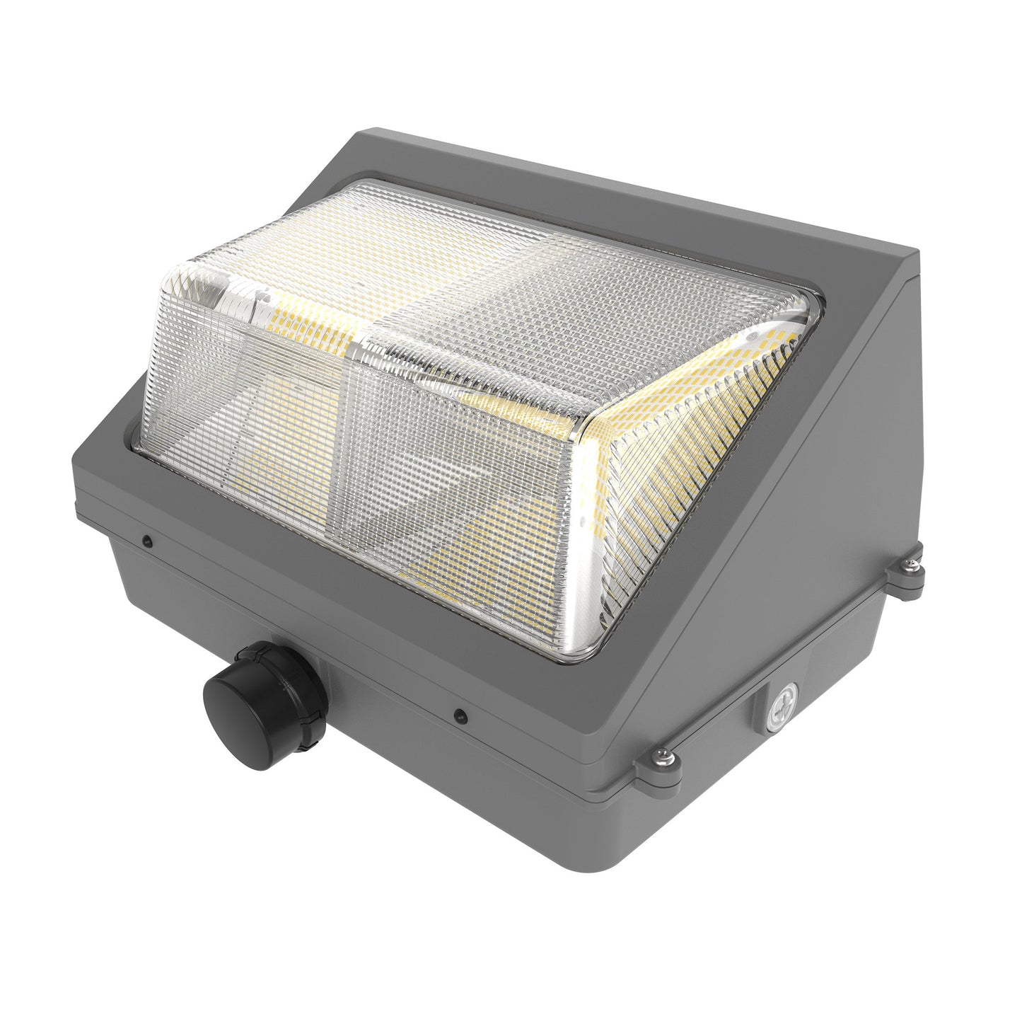 WK04 Series Half Cut Wall Pack - 40W-120W LED Outdoor Commercial Lighting
