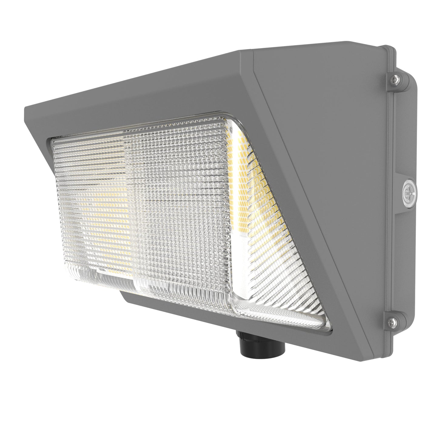 WK04 Series Half Cut Wall Pack - 40W-120W LED Outdoor Commercial Lighting