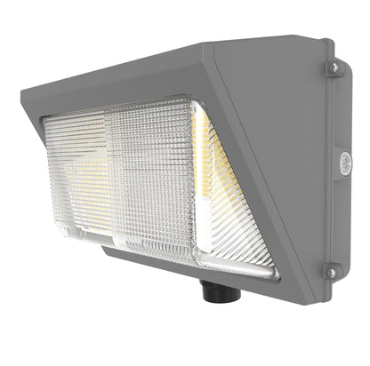 WK04 Series Half Cut Wall Pack - 40W-120W LED Outdoor Commercial Lighting