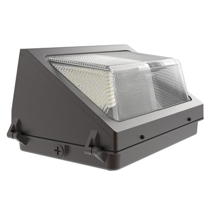 WK04 Series Half Cut Wall Pack - 40W-120W LED Outdoor Commercial Lighting
