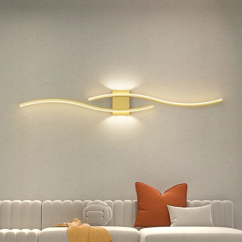 New Minimalist Line Wall Lamp For Living Room