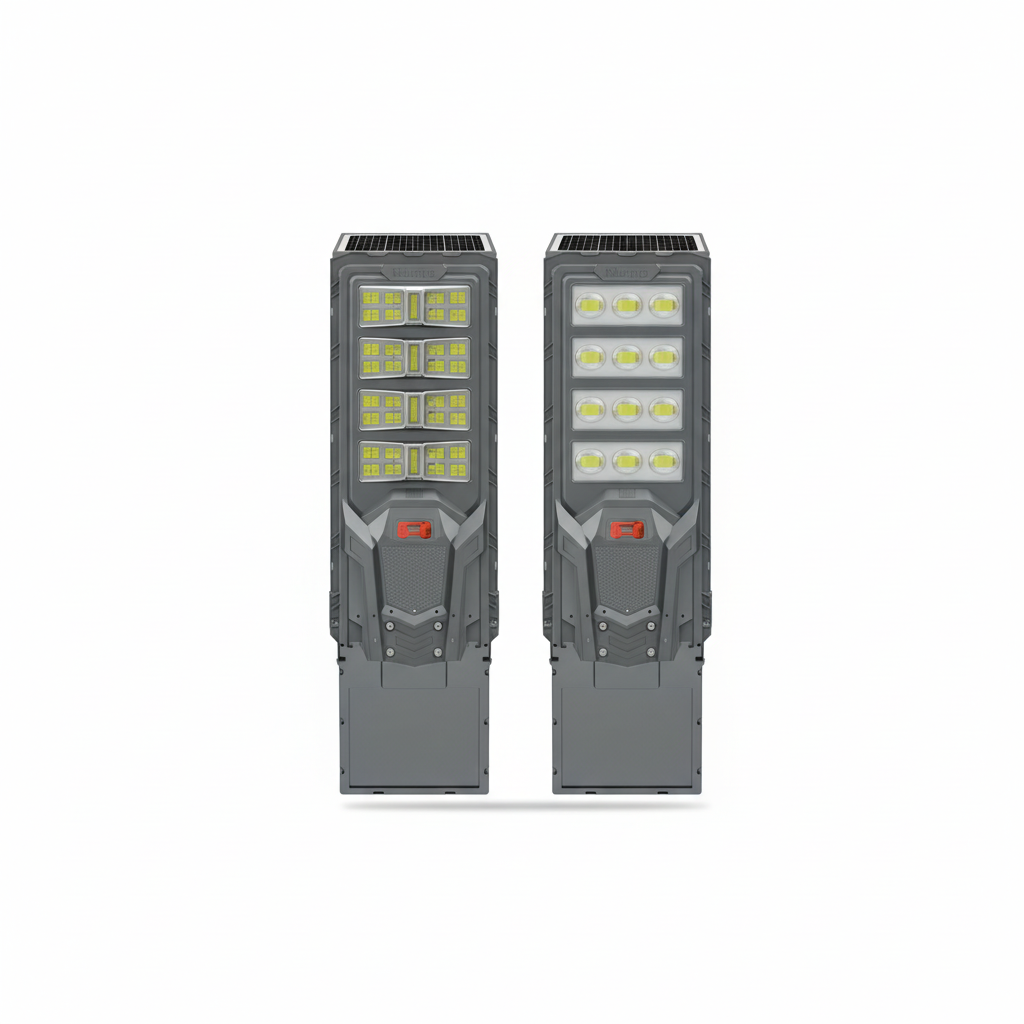 Niumo Solar Street Light - Clean White Background 1